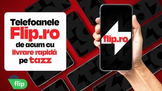 Tazz îţi livrează rapid telefoanele de pe Flip.ro în 30-90 de minute