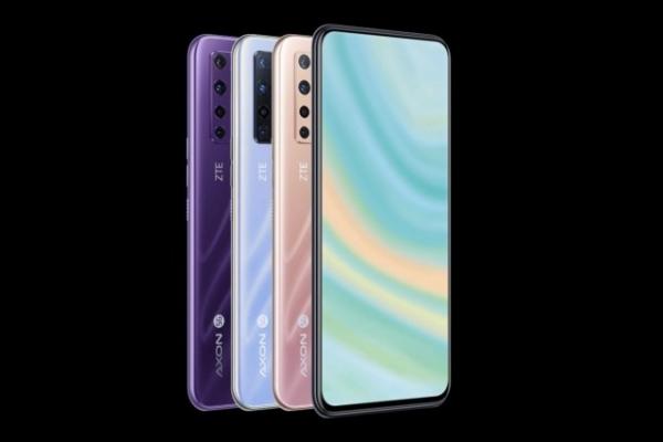 ZTE Axon 20 5G randări oficiale