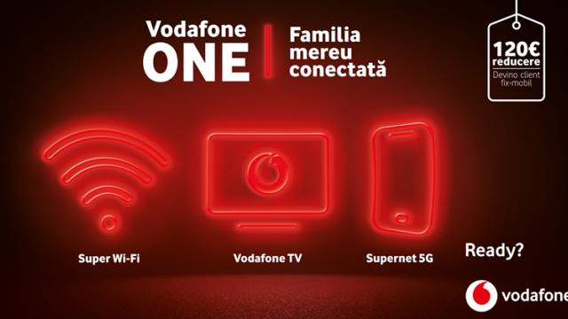 <b>Vodafone România lansează noile oferte de servicii convergente fix-mobil denumite Vodafone One</b>În cadrul evenimentului Vodafone România din această dimineață am avut parte de câteva anunțuri importante, primul de pe listă fiind lansarea serviciului de televiziune Vodafone TV despre care v-am vorbit 