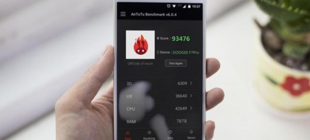 Phablet-ul Doogee F7 Pro obține scoruri mai mari decât Huawei Mate 8 în testul benchmark AnTuTu; iată detalii