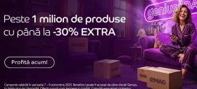 eMAG oferă până la 30% extra reducere clienților Genius și vine cu o promoție tentantă pentru cei care se abonează acum