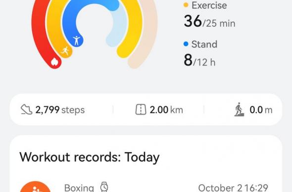 HUAWEI Watch Ultimate 2 - Screenshots fitness: HUAWEI-Watch-Ultimate-2-Fitness_002.jpg