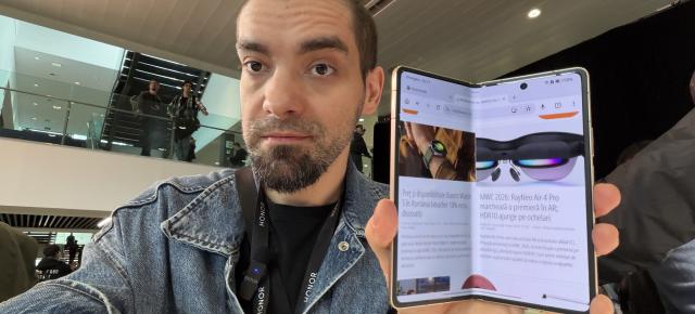 MWC 2026: HONOR Magic V6 Hands on - cel mai subțire telefon pliabil, cu cea mai mare baterie, cu spate catifelat