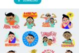 nexus2cee_google-allo-sticker-packs-modern-parivar.jpg