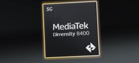 MediaTek Dimensity 8400 anunţat oficial: gaming la 120 FPS, AI generativ, primul cipset mid-range cu nucleu Prime