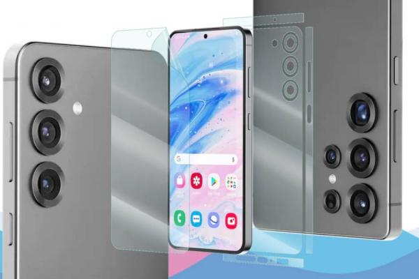 Skin-uri pentru Galaxy S25, S25+ și S25 Ultra listate deja pe web; Designul flagship-urilor e confirmat