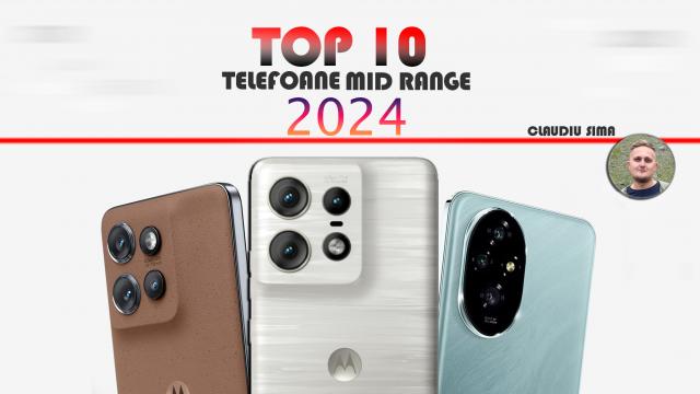 <b>Top 10 telefoane midrange în anul 2024 în viziunea lui Claudiu Sima: varietate, pliabile și multe smartphone-uri Motorola care cuceresc</b>Anul 2024 nu a dus lipsă de smartphone-uri mid-range și am avut de unde alege, fie că s-a vrut cameră de excepție, performanță de top sau poate o super baterie. Au fost și modele care au echilibrat cât au putut de bine aceste dotări