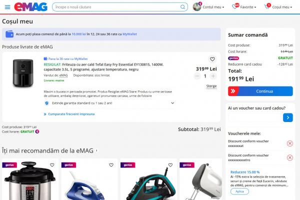 Produse în oferta eMAG, 18 martie 2025