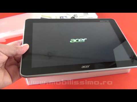 Acer Iconia Tab A510 Olympic Edition unboxing - Mobilissimo.ro