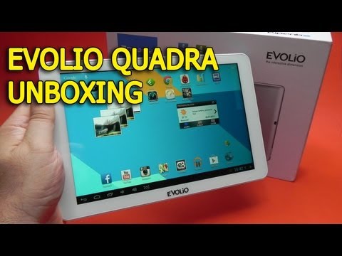 Evolio Quadra unboxing in limba romana - Mobilissimo.ro