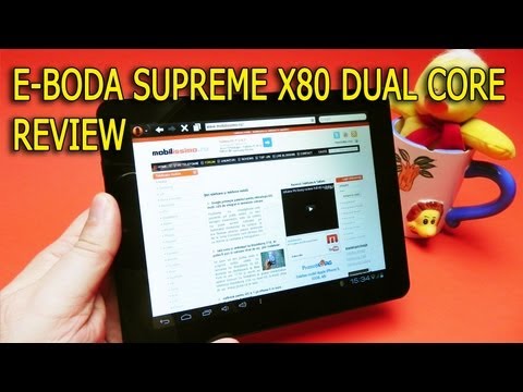 E-Boda Supreme X80 Dual Core review Full HD in limba romana - Mobilissimo.ro