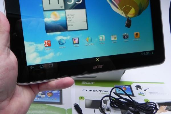 Acer Iconia Tab A510 - Unboxing