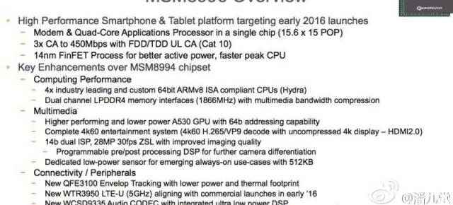 Qualcomm Snapdragon 820 ar fi cu 50% mai puternic decât Exynos 7420, conform unui analist reputat din Asia