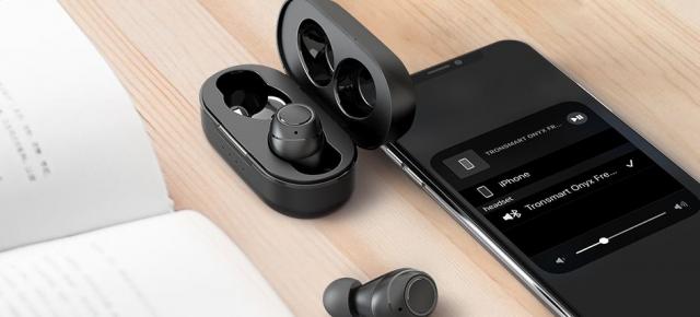 Tronsmart Onyx Free debutează în premieră pe GeekBuying pentru doar 34.99 dolari; Căști wireless cu funcție de sterilizare UV 