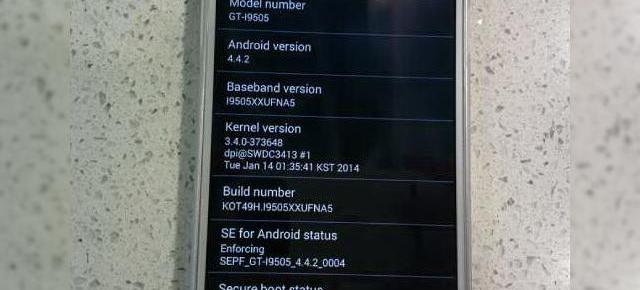 Iată cum se prezintă Samsung Galaxy S4 În câteva teste de tip benchmark a versiunii Beta Android 4.4.2 KitKat