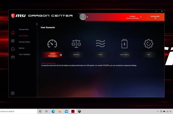 MSI GF65 Thin 10UE - Galerie Dragon Center: Screenshot (37).jpg