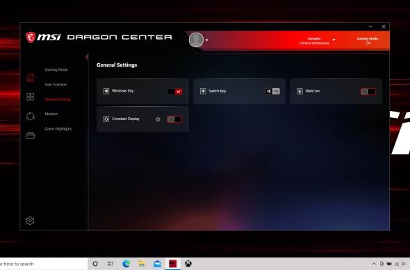 MSI GF65 Thin 10UE - Galerie Dragon Center: Screenshot (35).jpg