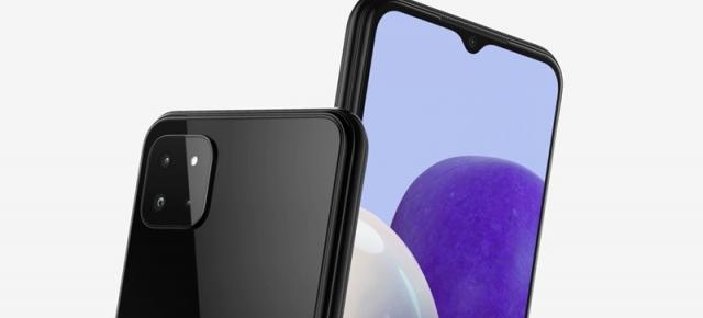 Galaxy A22 5G primește randări credibile; Cel mai ieftin Samsung cu 5G va avea CPU MediaTek