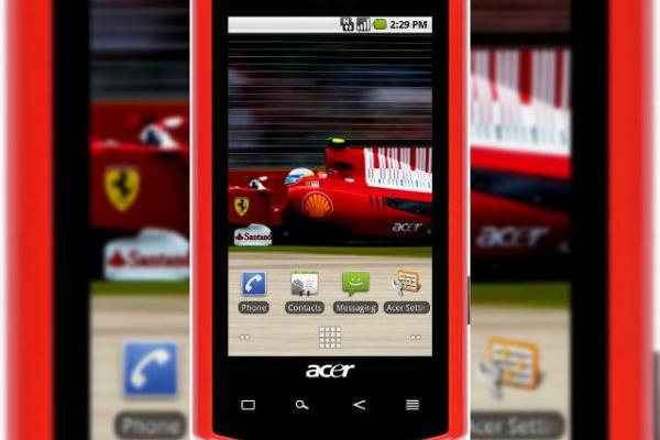 Smartphone sau monopost de Formula 1? Acer Liquid E Ferrari, un terminal Android 2.1 atractiv