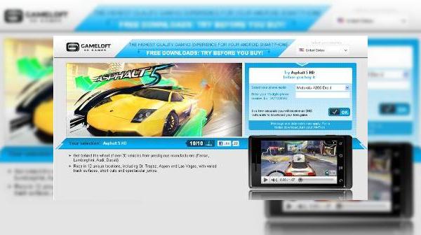 Testeaza jocurile HD de la Gameloft pe telefonul tau Android, inainte de a le cumpara (Video)