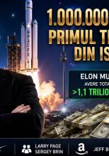 Elon Musk a devenit primul trilionar din istorie după listarea spectaculoasă a SpaceX la bursă