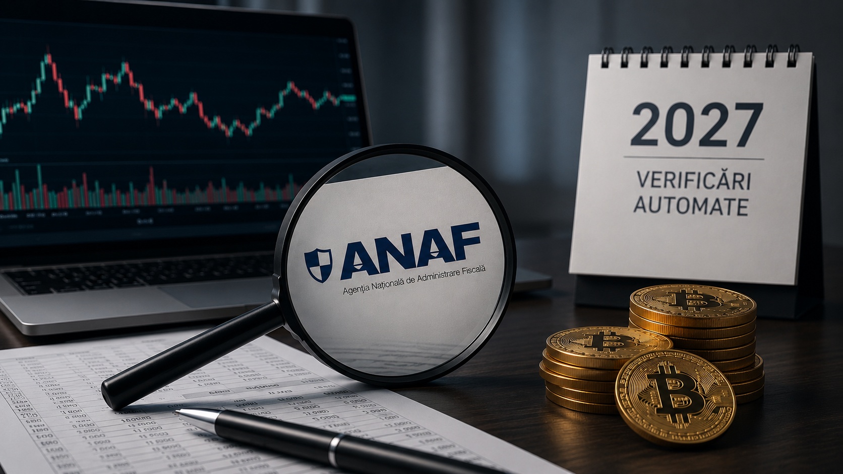 Crypto intră sub lupa ANAF - autoritatea pregătește verificări automate din 2027 (amenzi de până la 150.000 lei)