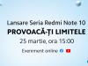 Redmi Note 10 sosește oficial în România pe 25 martie, zi în care Xiaomi pregătește un eveniment special de lansare