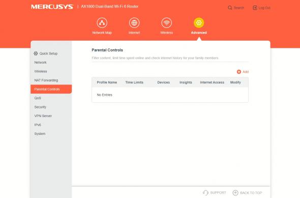 Imagini interfață - Mercusys MR70X: Screenshot_3.jpg