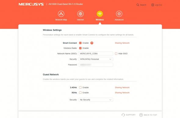 Imagini interfață - Mercusys MR70X: Screenshot_4.jpg
