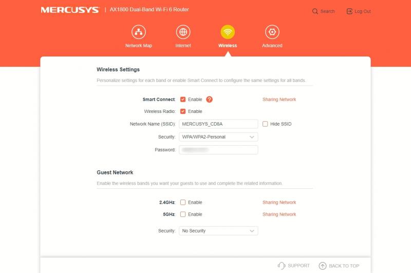 Imagini interfață - Mercusys MR70X: Screenshot_4.jpg