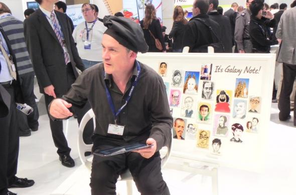 MWC 2012 & premiul Mobilissimo.ro - astăzi standul Samsung din Barcelona - se miza mult pe Galaxy Note, LTE, terminalele noi (Video): dscn0813jpg.jpg