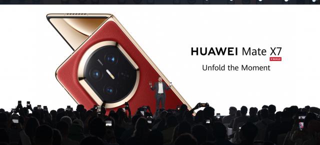 Huawei a lansat Mate X7, FreeClip 2 și alte produse noi în Dubai; pliabil, tabletă cu PaperMatte și ceas cu eSIM