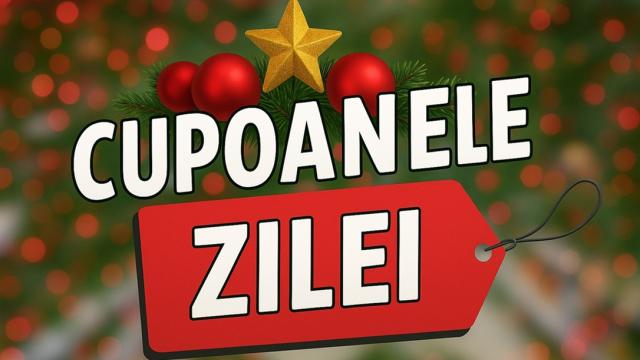<b>CUPOANELE ZILEI #830: A început Electro Weekend pe eMAG, Târgul de Crăciun pe Elefant, iar Douglas și Notino au reduceri bune la parfumuri</b>Iată că am ajuns la episodul #830 din „CUPOANELE ZILEI” care prinde un aer festiv, cu magazinele deja intrate în febra cumpărăturilor de sărbători. La eMAG a început Electro Weekend, semn clar că weekendul e aici, cu reduceri serioase la electronice