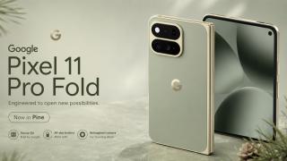 Google Pixel 11 Pro Fold apare într-o imagine cu iz oficial, într-o nuanță numită Pine; Ce ne rezervă noul pliabil?