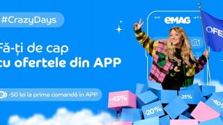 eMAG dă startul Crazy Days: reduceri la telefoane, căști wireless, smartwatch-uri și multe altele; Iată cele mai bune oferte