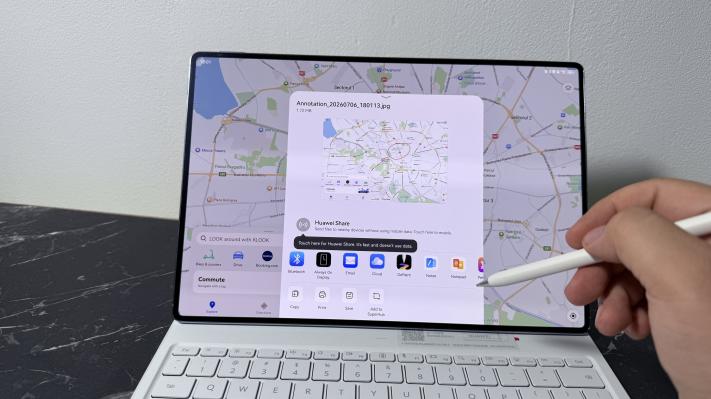 HUAWEI MatePad Pro Max: HarmonyOS 4.3 excelent optimizat, cu funcții de multitasking extinse și toate aplicațiile de care ai nevoie