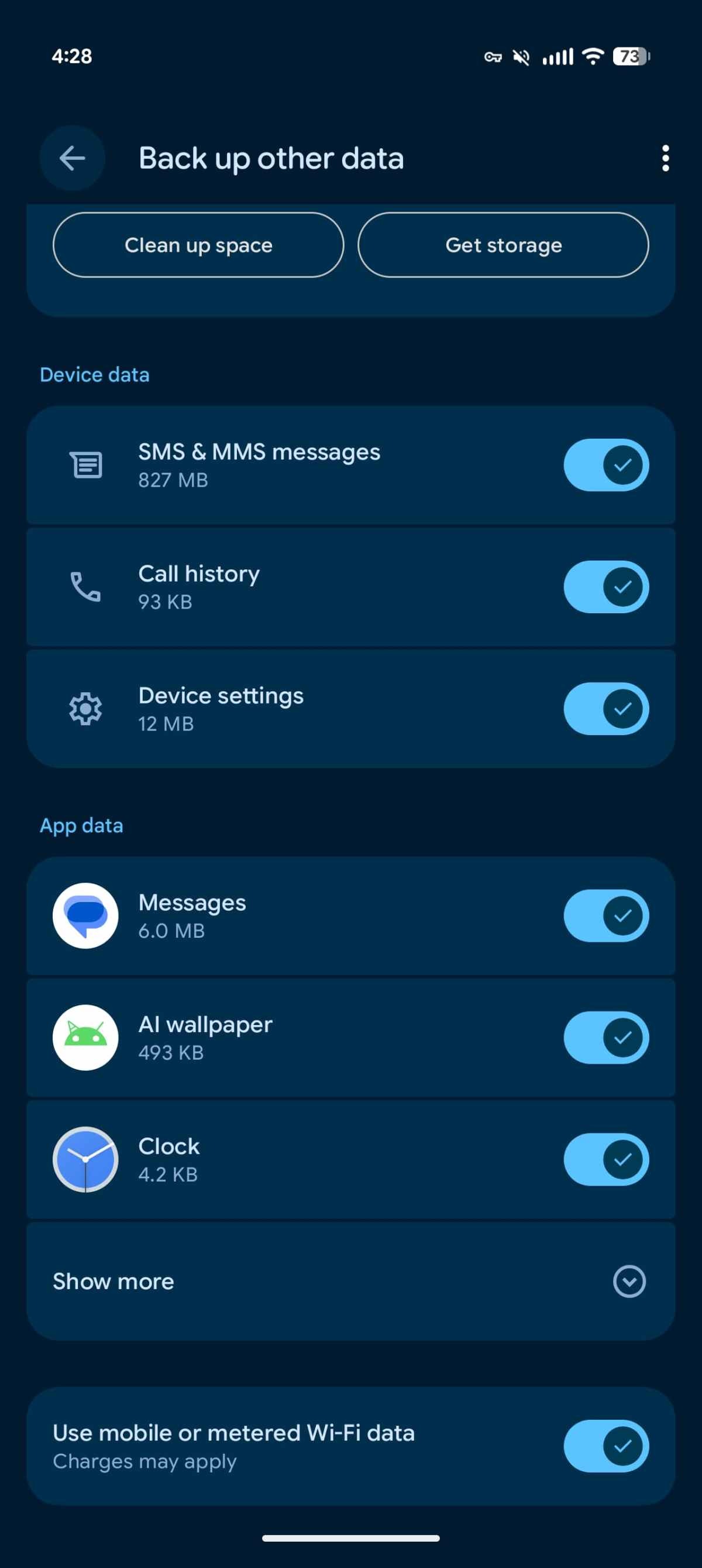SMS și MMS (inclusiv mesajele RCS) (galerie)