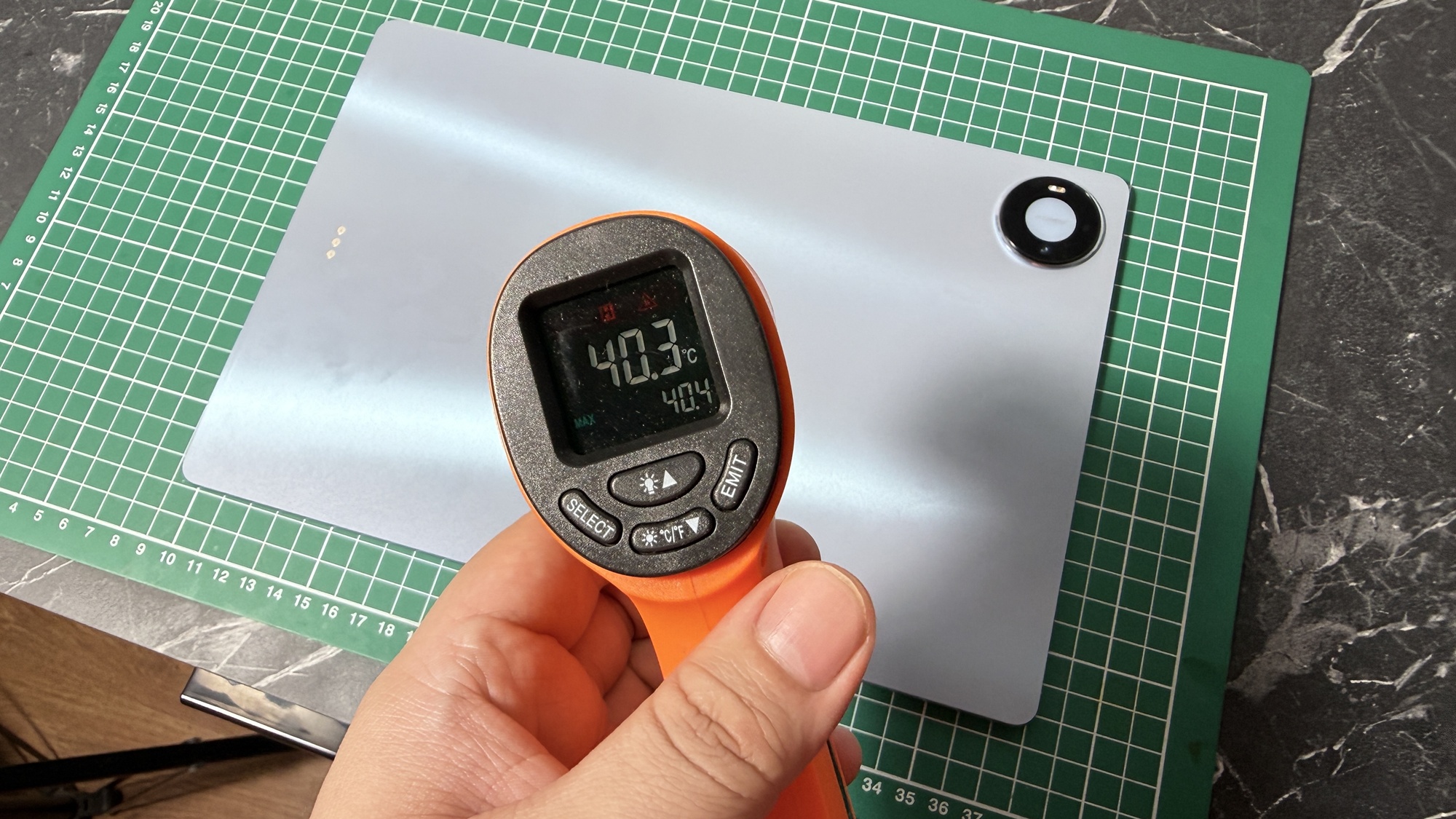 HUAWEI MatePad Pro Max - Test temperatură (galerie)