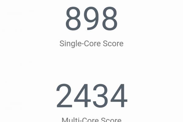 Fairphone 2 - Capturi ecran benchmark-uri