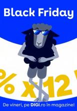 Black Friday începe la DIGI vineri, 7 noiembrie! Abonamente la jumătate de preț timp de 12 luni