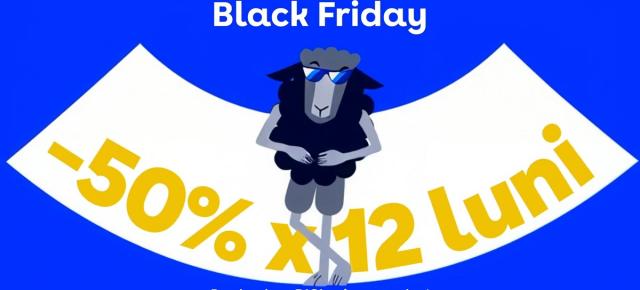 Black Friday începe la DIGI vineri, 7 noiembrie! Abonamente la jumătate de preț timp de 12 luni
