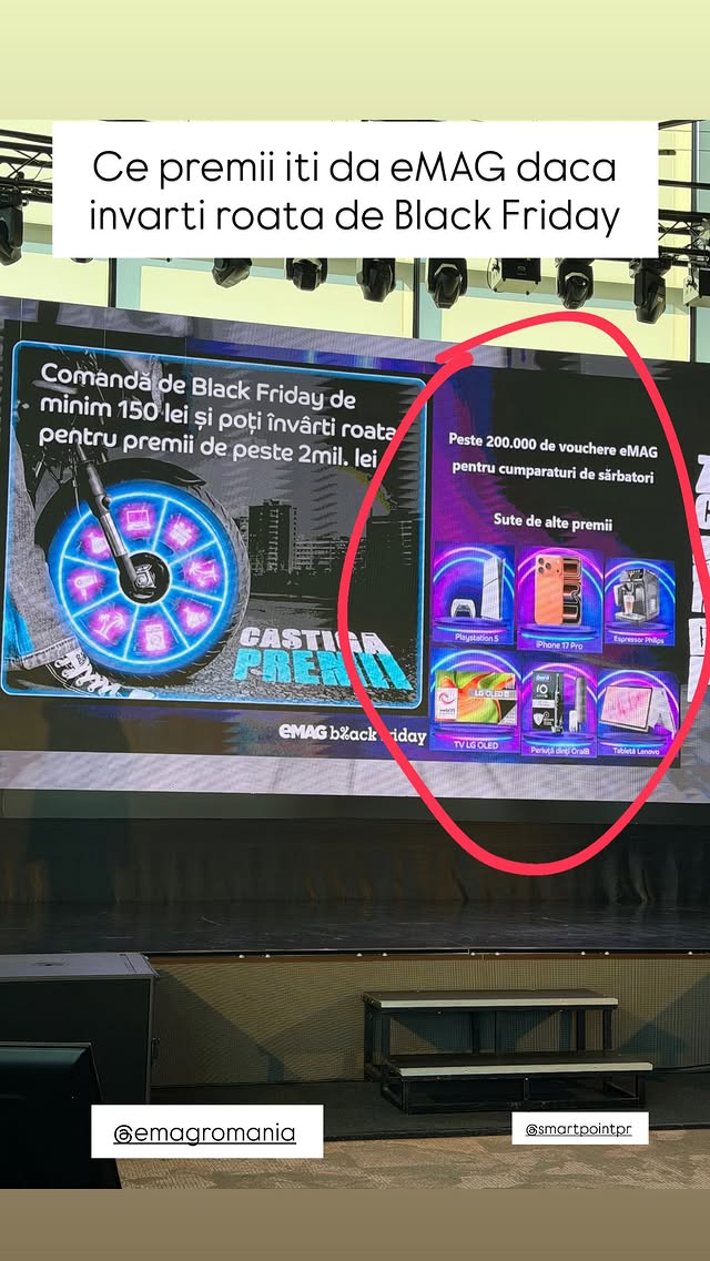 Black Friday 2025, Live Blogging Mobilissimo; Reduceri și cataloage eMAG, PC Garage, Fashion Days, evoMAG.ro, Flanco... - imaginea 131