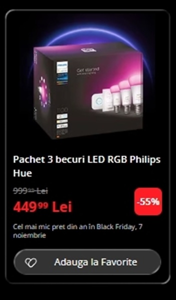 Black Friday 2025, Live Blogging Mobilissimo; Reduceri și cataloage eMAG, PC Garage, Fashion Days, evoMAG.ro, Flanco... - imaginea 145