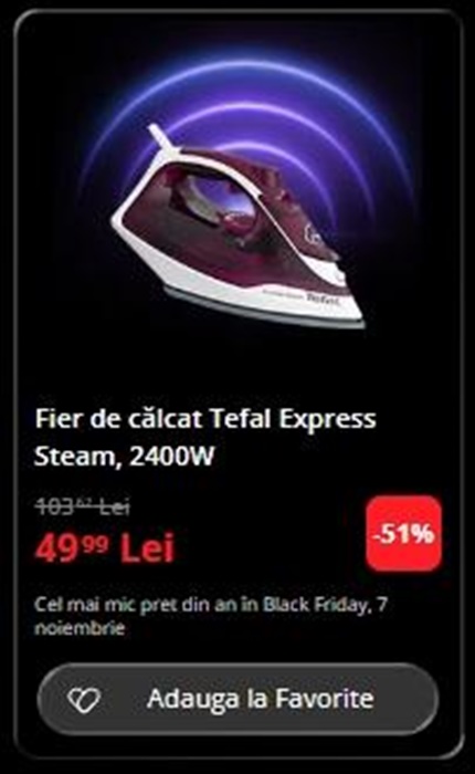 Black Friday 2025, Live Blogging Mobilissimo; Reduceri și cataloage eMAG, PC Garage, Fashion Days, evoMAG.ro, Flanco... - imaginea 172