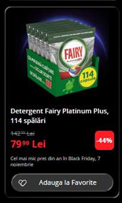 Black Friday 2025, Live Blogging Mobilissimo; Reduceri și cataloage eMAG, PC Garage, Fashion Days, evoMAG.ro, Flanco... - imaginea 176