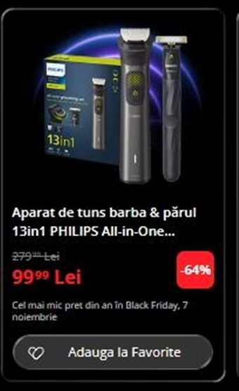 Black Friday 2025, Live Blogging Mobilissimo; Reduceri și cataloage eMAG, PC Garage, Fashion Days, evoMAG.ro, Flanco... - imaginea 204