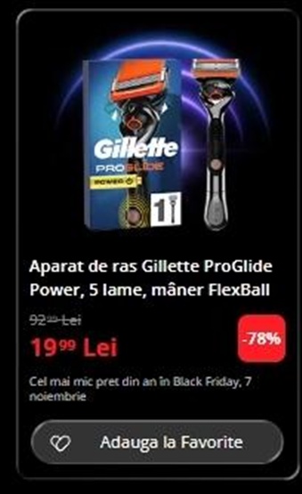 Black Friday 2025, Live Blogging Mobilissimo; Reduceri și cataloage eMAG, PC Garage, Fashion Days, evoMAG.ro, Flanco... - imaginea 207