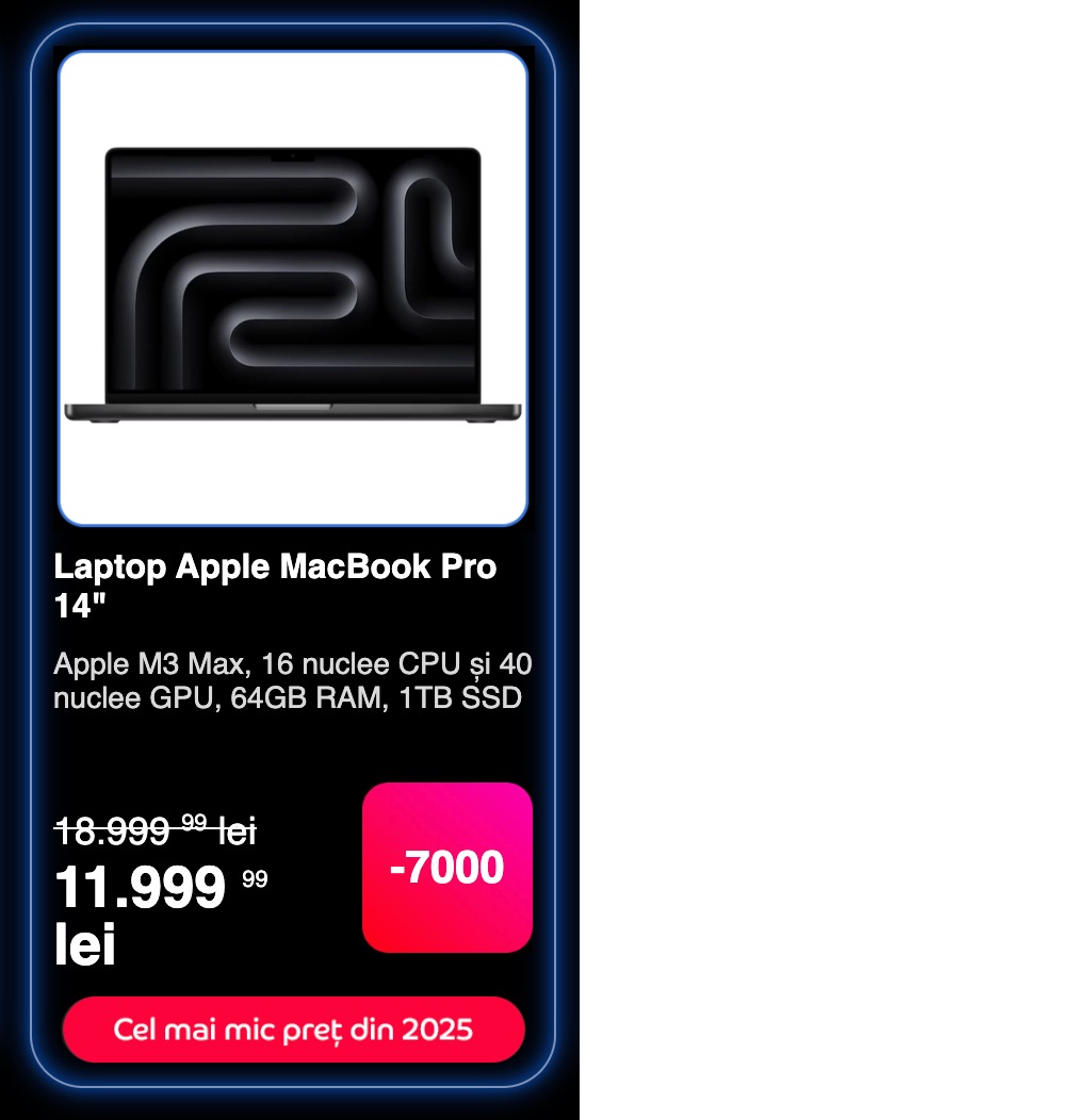 Black Friday 2025, Live Blogging Mobilissimo; Reduceri și cataloage eMAG, PC Garage, Fashion Days, evoMAG.ro, Flanco... - imaginea 275