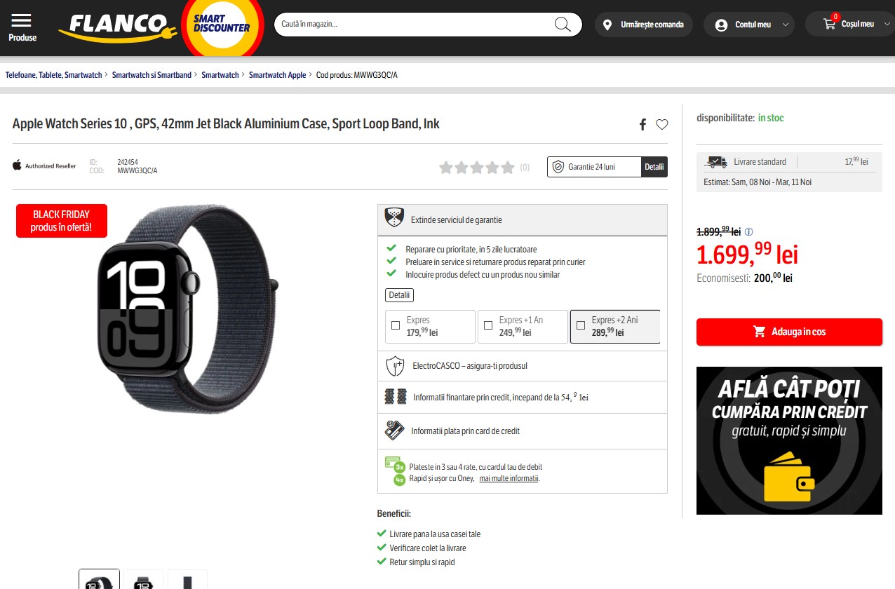 Black Friday 2025, Live Blogging Mobilissimo; Reduceri și cataloage eMAG, PC Garage, Fashion Days, evoMAG.ro, Flanco... - imaginea 320