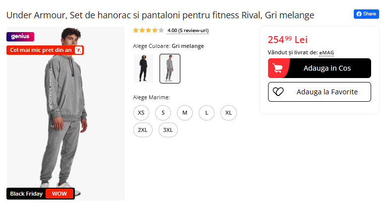 Black Friday 2025, Live Blogging Mobilissimo; Reduceri și cataloage eMAG, PC Garage, Fashion Days, evoMAG.ro, Flanco... - imaginea 399